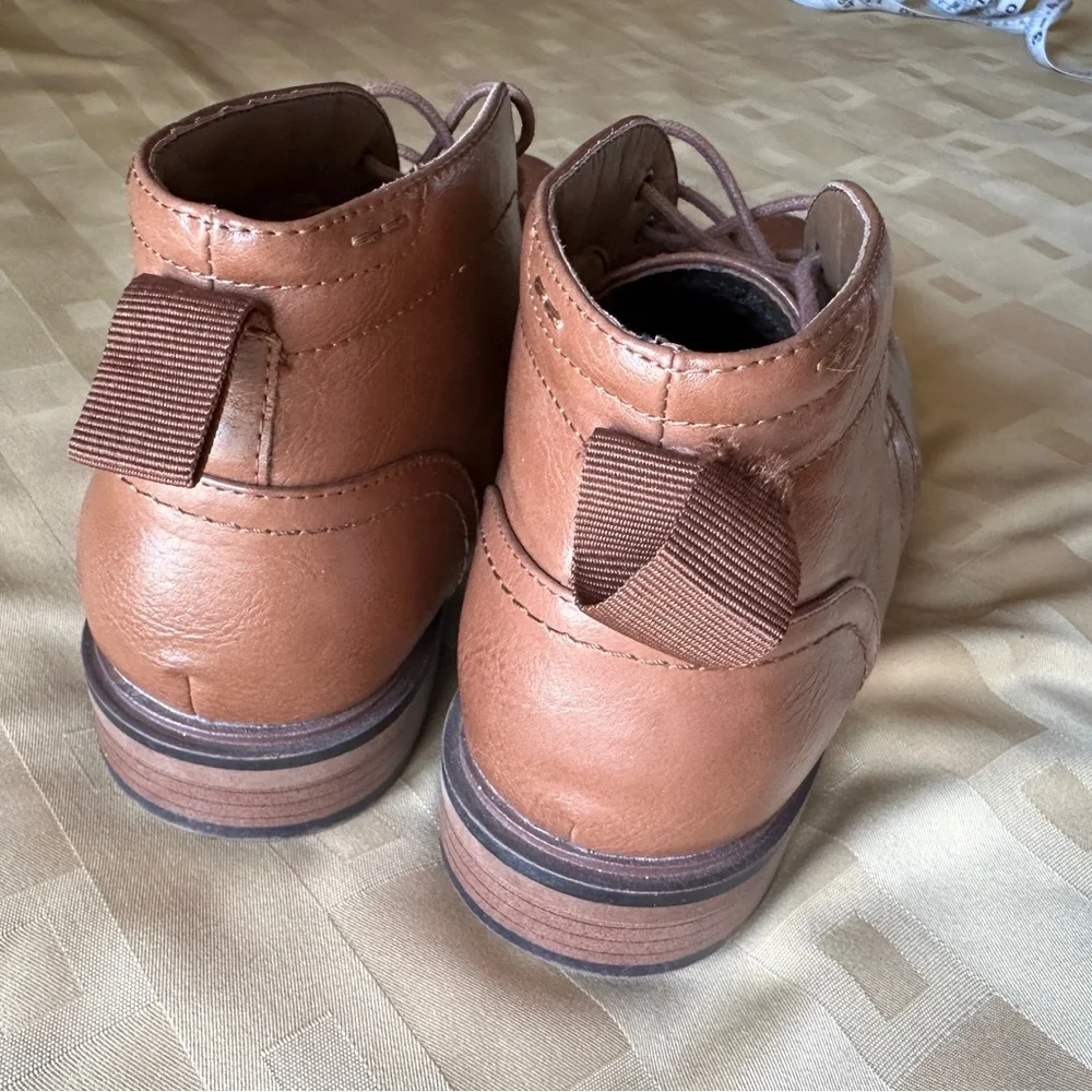 Men's Sonoma Brown Leather Shoes Size 9M‎